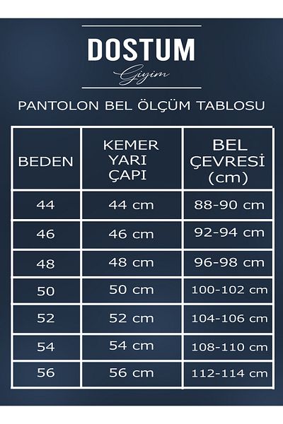 DostumGiyim Dostumgiyim Classic Ανδρικό Παντελόνι Dad Velvet Όλα τα χρώματα