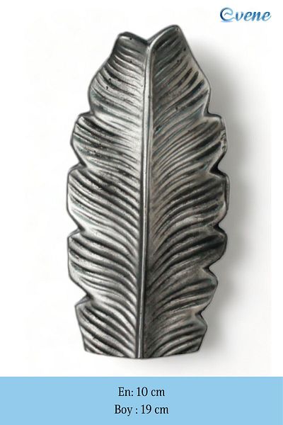 Evene Small Vase - Table Top Vase, Home Decoration, Silver Antique Color Model 30