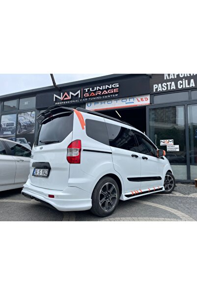 NamTuning Ford Courier R32 Arka Ek Tampon Eki Plastik Boyasız 2014+
