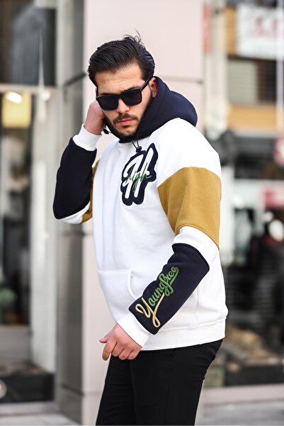 Miron High Nakışlı Sweatshirt Oversize-2315