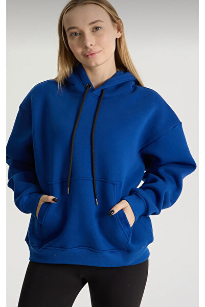 Keyt sport 3 iplik Kapüşonlu Şardonlu Sweatshirt