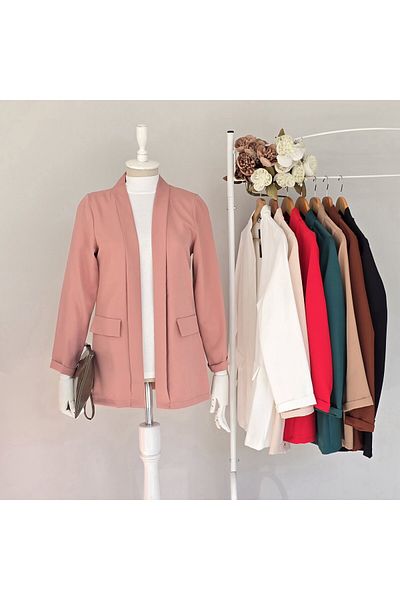 ENDAMIM Λεπτό εποχιακό μπουφάν Blazer χωρίς επένδυση