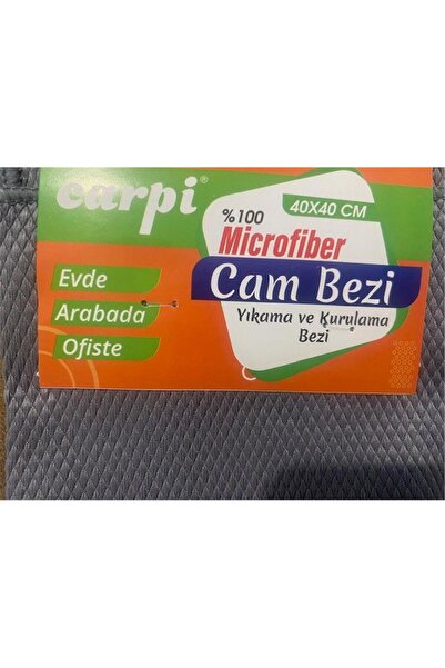 CARPİ Carpi Mikrofiber (2420129) Cam Temizleme Bezi 40X40cm