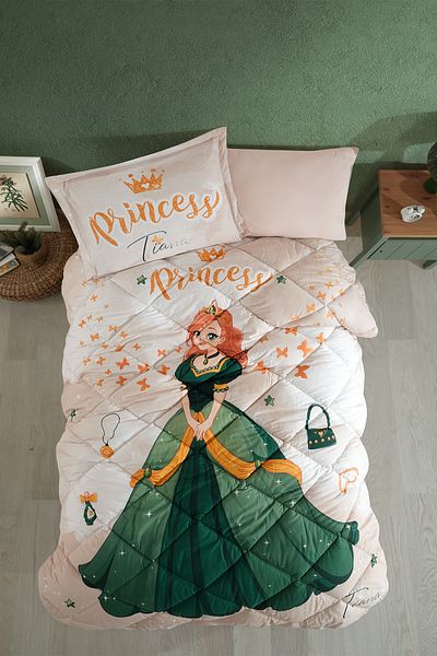 Clasy Ranforce % Cotton Single Sleeping Set Tiana