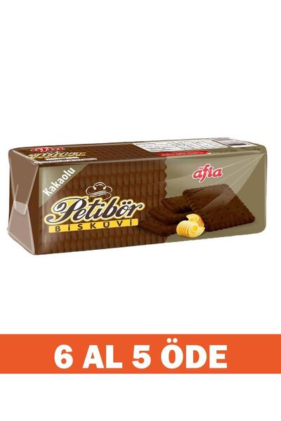 Afia Kakaolu Petibör Bisküvi 180 Gr 6 Al 5 Öde