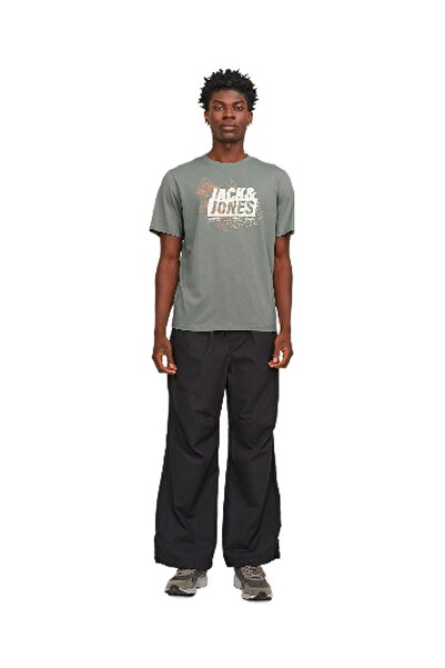 Jack & Jones Jack&Jones Оверсайз минималистична мъжка тениска - къс ръкав - ежедневен стил
