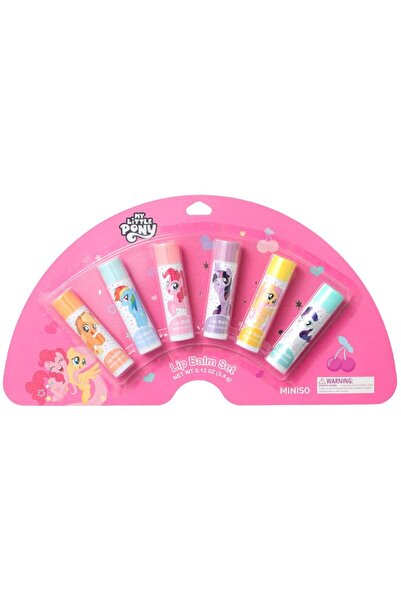 Miniso My Little Pony Lisanslı 6'lı Lip Balm Seti