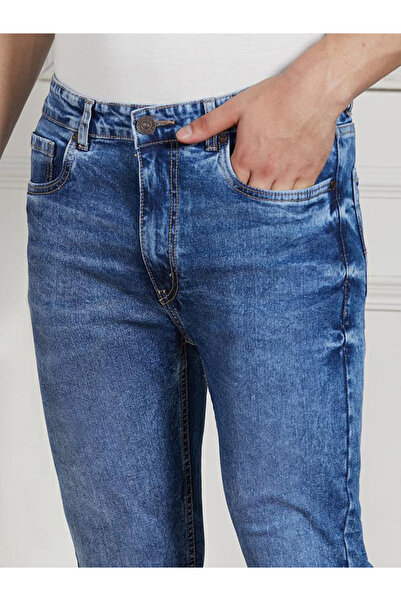 Dennis Lingo By Styli Mid Rise Slim Fit Stretchable Jeans