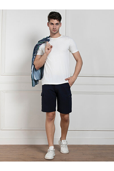 Dennis Lingo By Styli Relaxed Fit Mid Rise Cargo Pockets Shorts