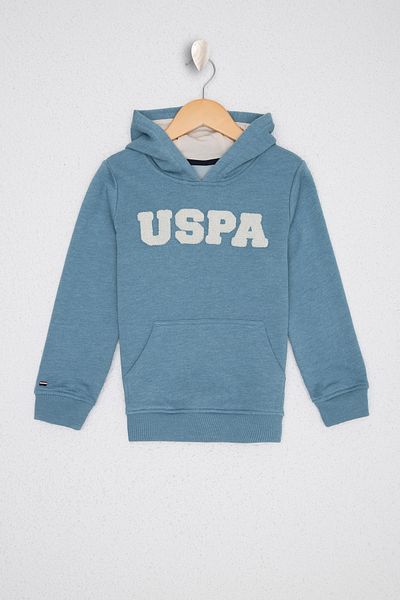U.S. Polo Assn. Green Kids Sweatshirt - Basic Model