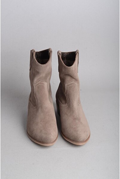 SEÇ KUNDURA SEÇ 1219 HAKİKİ DERİ WESTERN BOT VİZON SÜET