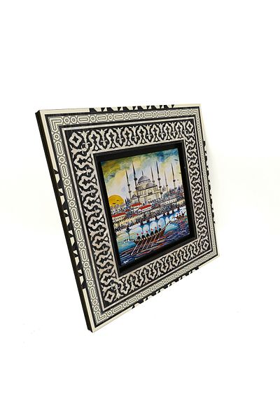Sadrazam Masa MDF imprimata Moscheea Sultanahmet 20x20 Krt-14