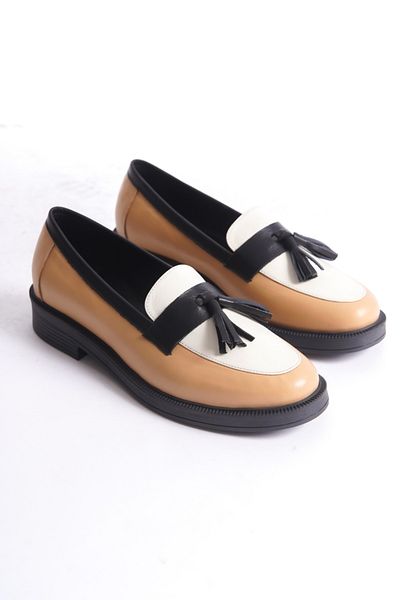 GNS Shoes Гарни с пискюли от естествена кожа дамски мокасини