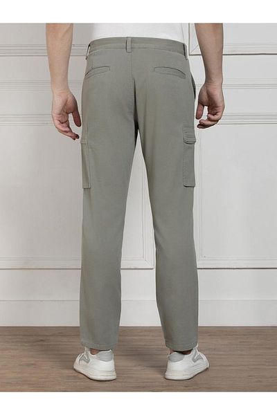 Dennis Lingo By Styli Stretchable Cargo Trousers with Zip Detail