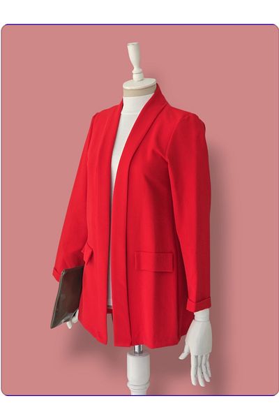 ENDAMIM Thin Seasonal Unlined Blazer Jacket