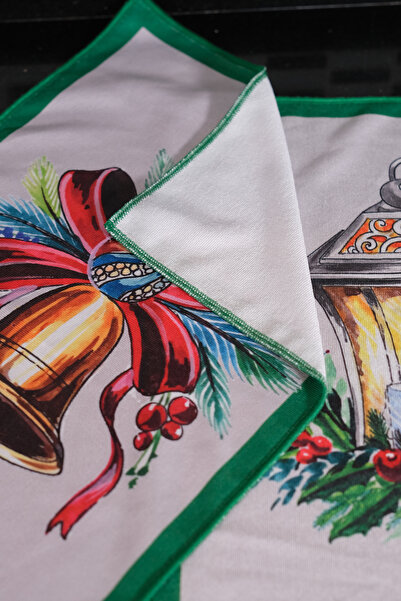 moris home CHRISTMAS PATTERNED SET OF 3 30X50 KITCHEN TOWELS