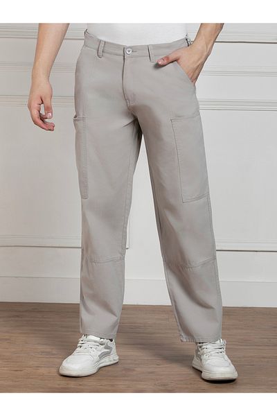 Dennis Lingo By Styli Relaxed Fit Stretchable Cargo Trousers