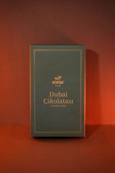 KONAK El Yapımı Dubai Çikolatası Antep Fıstıklı 200 GR