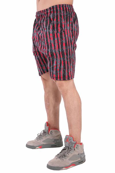 Big Sam Flexible Cotton Mixed Pattern Big Sam Shorts 1499