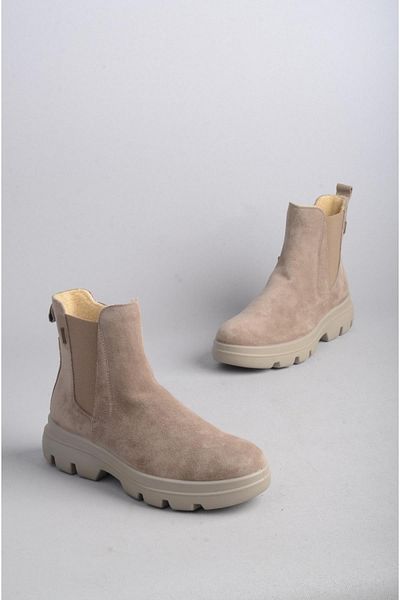 Legero Angelina 2-000329-4500 Γυναικείες Μπότες Μπεζ Goretex