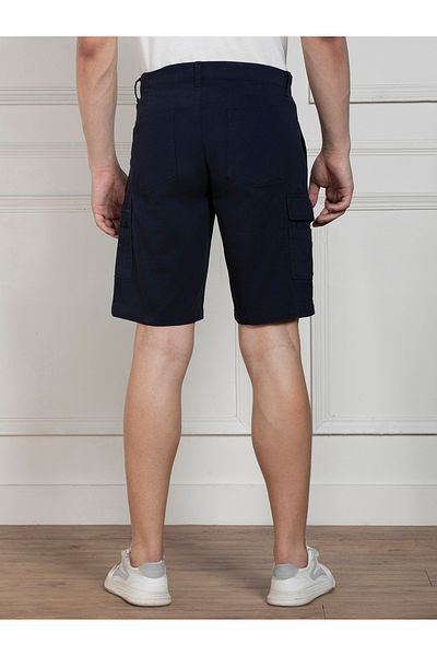 Dennis Lingo By Styli Relaxed Fit Mid Rise Cargo Pockets Shorts