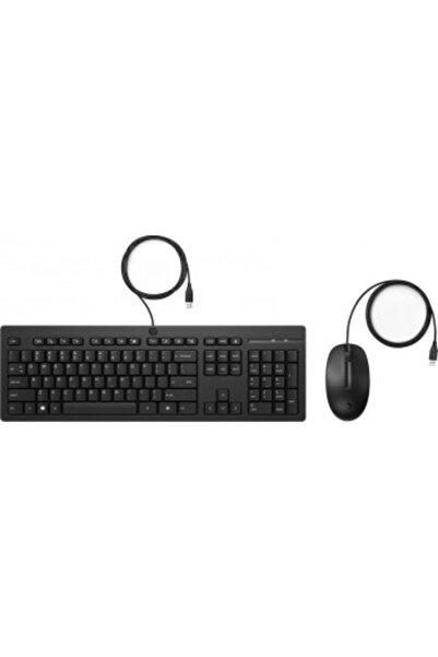 HP 225 Kablolu Mouse ve Klavye 286J4Aa Siyah