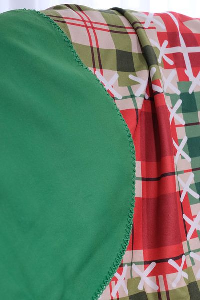 moris home CHRISTMAS PATTERNED TELEVISION BLANKET 130X170