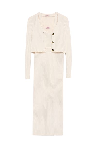 Quzu Women's 3-Piece Knitwear Set