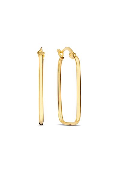 Beloro Jewels La Rinascente Ornella Creolen aus 9 Karat Gold, Bo360102