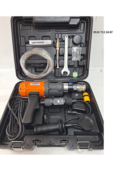 İst Tek KAROTSAN 2 VİTESLİ ELEKTRİKLİ KAROT EL SONDAJ MAKİNESİ 5 MT SET