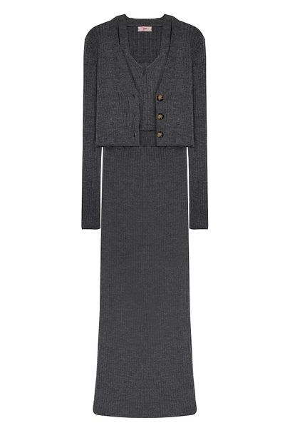 Quzu Women's 3-Piece Knitwear Set