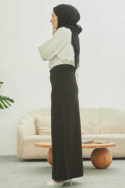 Neways 2254- Fusta Clasica Gabardina Neagra