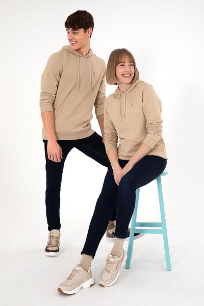 U.S. Polo Assn. Men's Sand Basic Sweatshirt 50295167 -Vr085