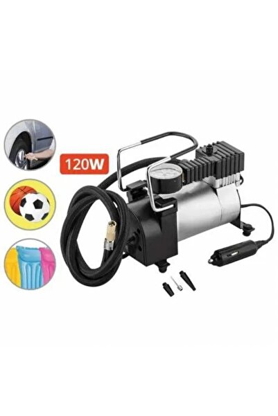 Piranha 11248 Çelik Gövdeli Araç Hava Kompresörü / 100 PSI - 12V - 120W / Basınç Göstergeli