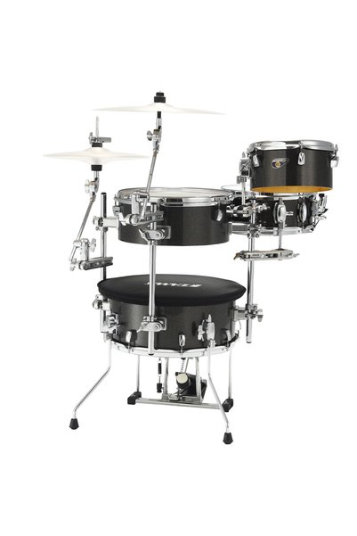 TAMA Cjb46c-mgd - Cocktail-jam Midnight Gold Sparkle 4 Parça (16B/10T/14F/12S) Akustik Davul Seti