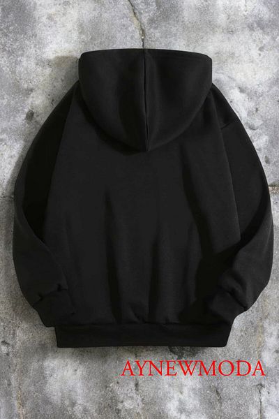 ACTIVE MODA Hanorac oversize unisex cu glugă cu imprimeu steagul palestinian palestinian
