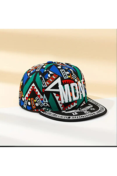 kargasa Nakış Hip Hop Şapkası Peaked Kapak Beyzbol Şapkası  Çocuklar için