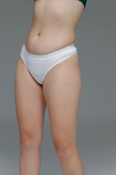 MİSTİRİK Paulo Model Corded Thong Flexible String Βαμβακερό κορδόνι Λευκό Χρώμα