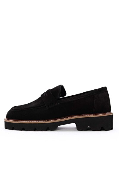Gusse Γυναικεία Loafer Παπούτσια από Χακί Suede Δερμάτινα Adela 141209 -2
