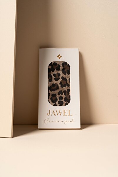 JAWEL Kadın Leopar Desen  Soft Şal