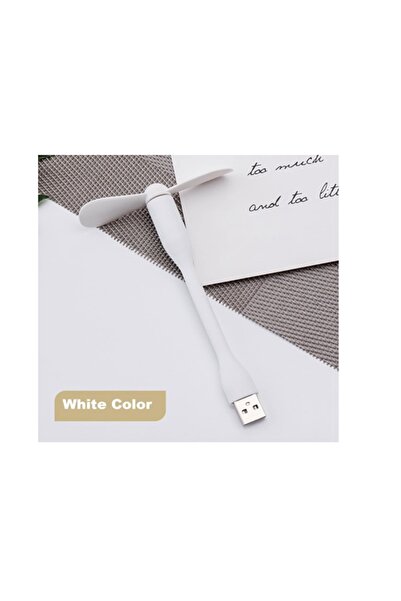 gaman 1 Adet Taşınabilir Esnek USB Mini Fan Pervane, Küçük Vantilatör, Serinl...