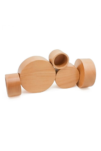 Fab N Funky Sensory Shape Activity Toy for Kids 3 , Developmental Wooden Shapes for Motor Skills