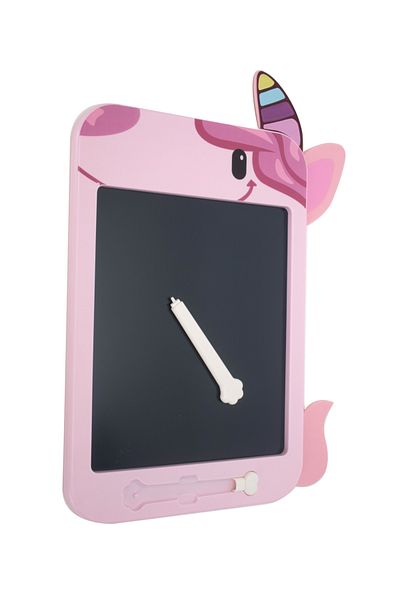 Fab N Funky لوحة رسم LCD Unicorn - جهاز لوحي للكتابة اليدوية ملون مقاس 10.5 بوصة للأطفال، رفيع للغاية ومتين