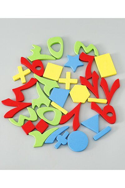 Fab N Funky Arabic Numbers Magnet Toy High Quality, Non-Toxic, Plastic, 3 Years+ - 32 Pieces