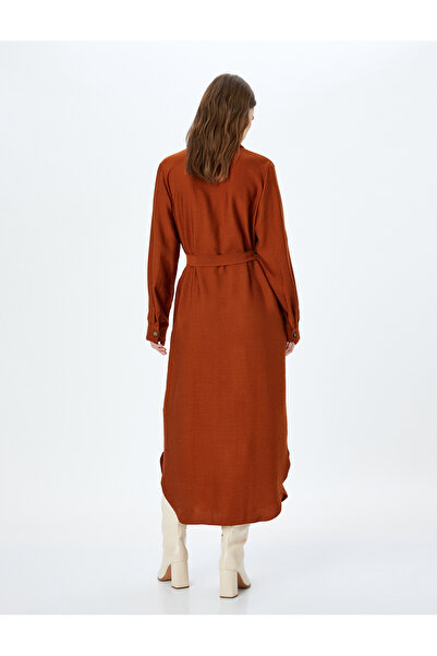 Koton Γυναικείο Φόρεμα από τούβλα 3WAK80036CW