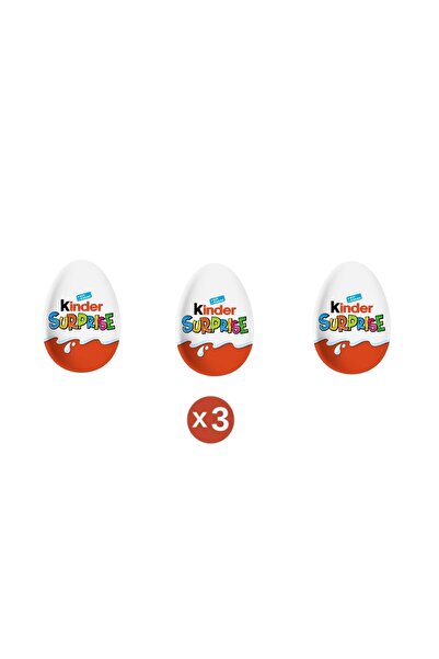 Ferrero Kinder Sürpriz Yumurta 20 g - 3 Adet