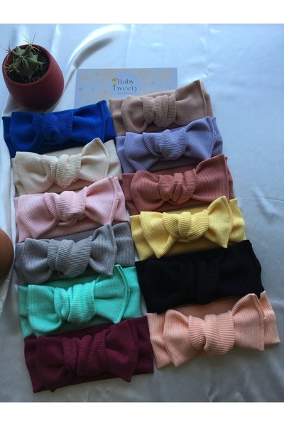 Baby Tweety 12-Piece Combination (BOXED) Handmade Baby Girl Bandana