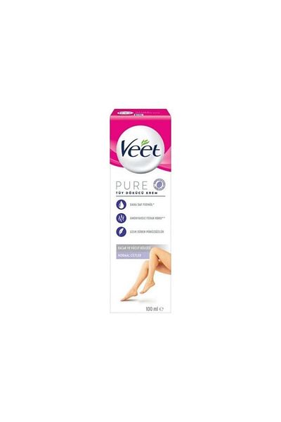 Veet Pure Depilatory Cream Leg and Body Area Sensitive Skin 200 ml