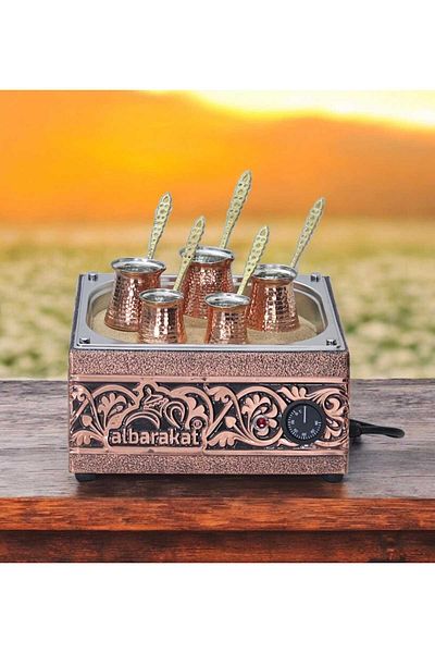 Ardıç Endüstriyel Traditional Turkish Sand Coffee Machine - Home Type Sand Coffee Machine - Copper Sand Coffee Machine