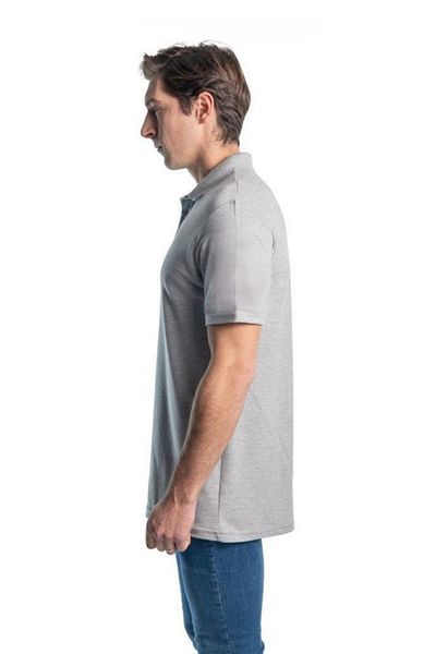 Şensel Men's Gray Collar T-Shirt 136e131